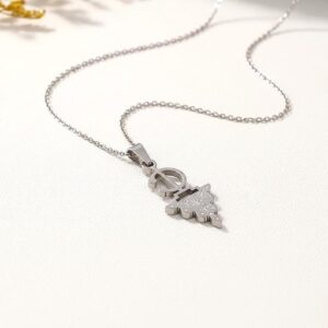 Amazigh Berber Tazerzit Fibule Jewelry Set Kabyle Stainless Steel