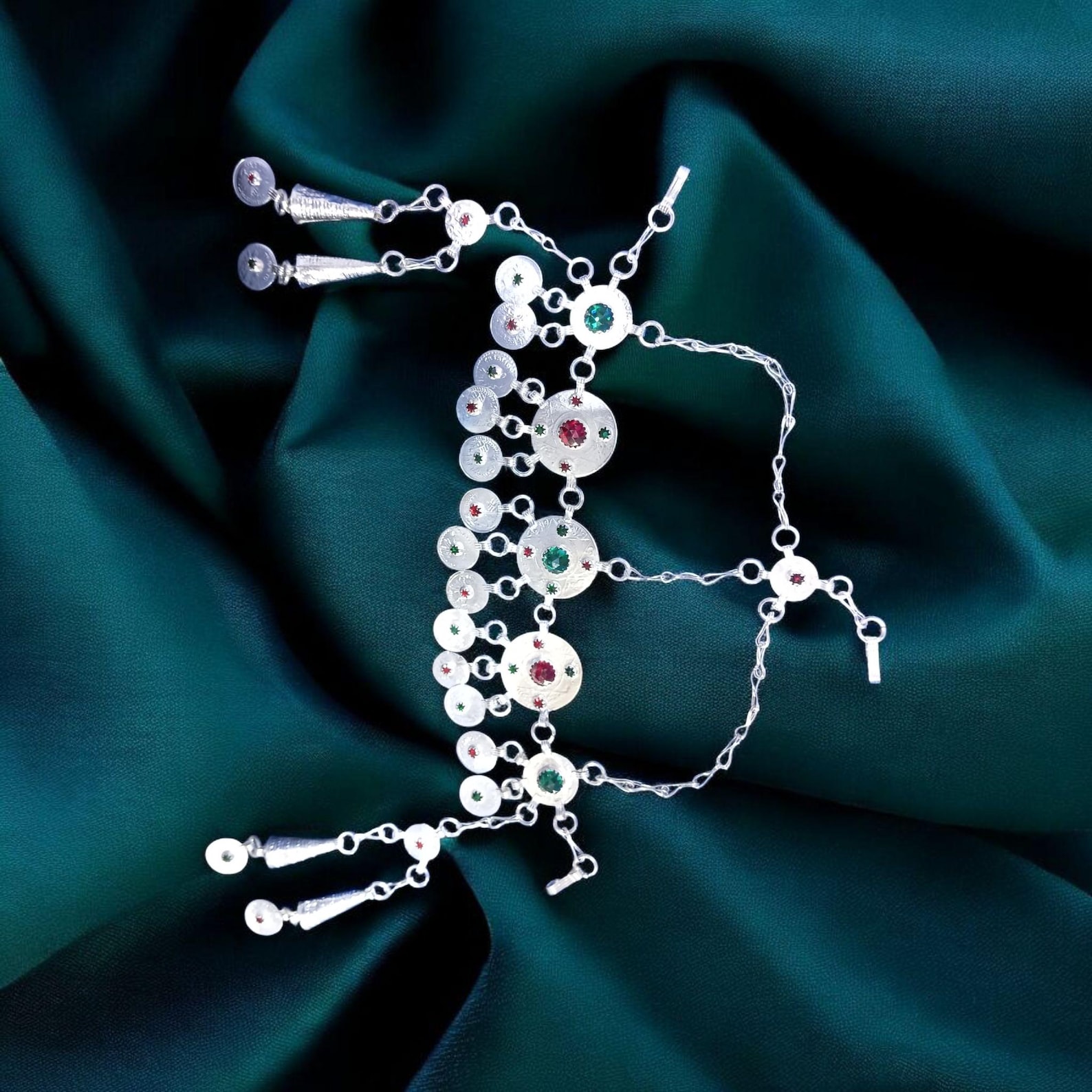 Amazigh Berber Handmade Headdress Inspired Cultural Tribal Headband