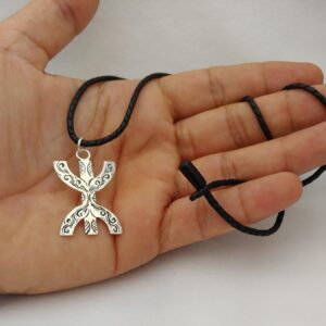 Amazigh Yaz Symbol Berber Kabyle Tuareg Pendant Necklace