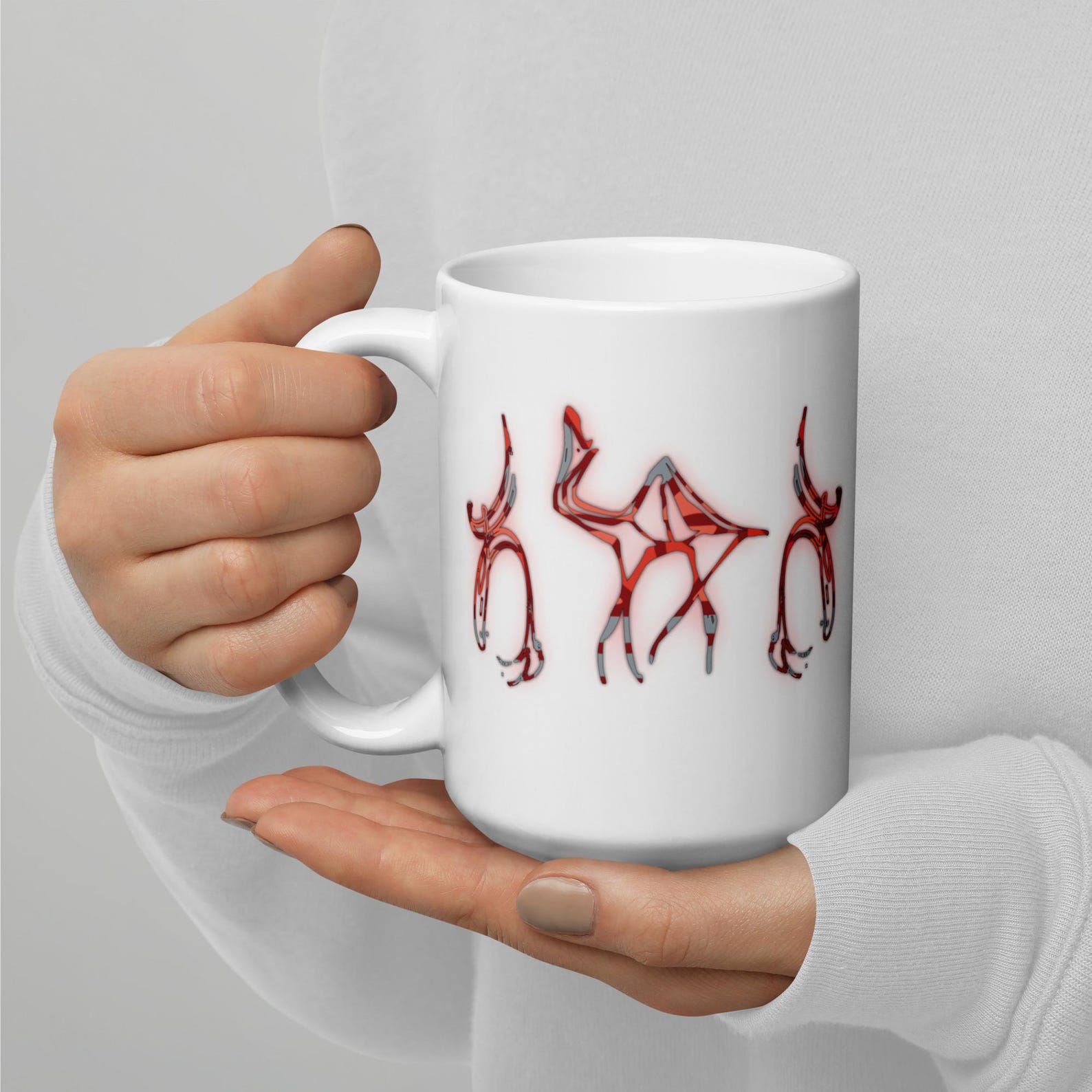 Amazigh Berber Tifinagh Motifs Kabyle Culture Symbol Mug
