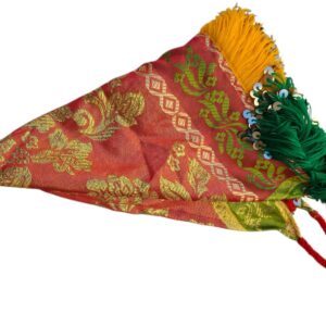 Amazigh Berber Guettib Head Scarf with Khenifra Tassels
