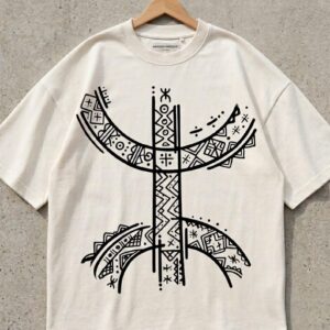 Amazigh Berber Symbol T-Shirt Design for Printing PNG JPG