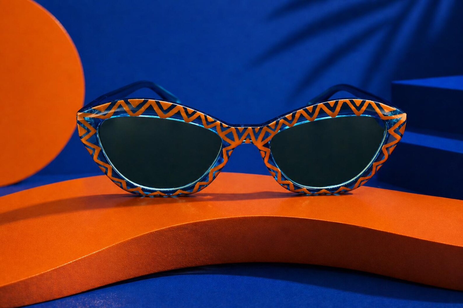 Amazigh Tuareg AMAN N TENERE Hand Painted Sunglasses Wear