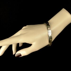 Old Berber Amazigh Silver Bracelet Vintage Mid Century Adornment