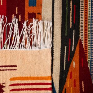 Amazigh Taznakht Abstract Berber Geometric Tribal Boho Rug