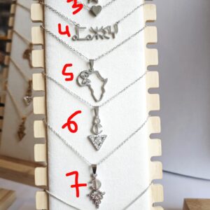 Amazigh Tifinagh Necklace Collection With Choix Berber Designs