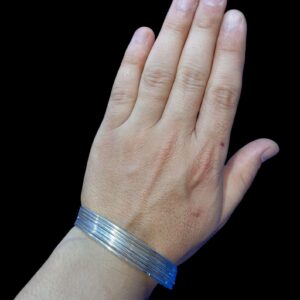 Amazigh Tiznit Pure Silver Handcrafted Heritage Style Bracelet