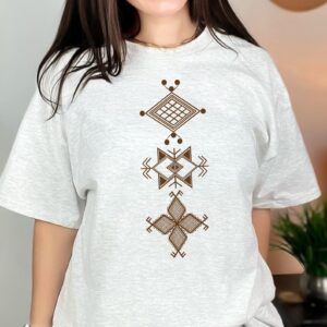 Berber Amazigh Yaz Tifinagh Symbol Heritage T-Shirt Design