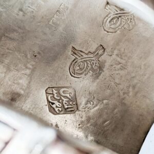Amazigh Berber Vintage Wide Silver Bracelet from Siwa Egypt