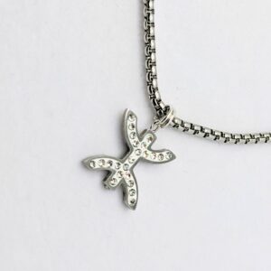 Amazigh Berber Yaz Tifinagh Stainless Steel Necklace with Pendant
