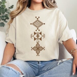 Berber Amazigh Yaz Tifinagh Symbol Heritage T-Shirt Design