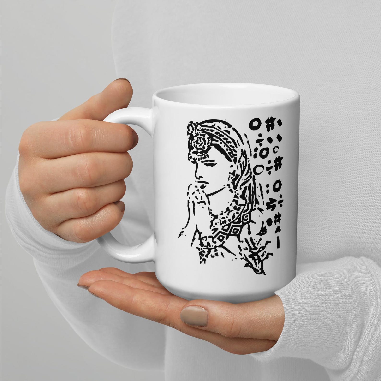 Amazigh Berber Kabyle Tifinagh Culture Symbol Artwork Mug
