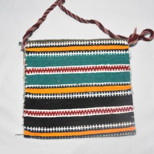 Amazigh Berber Wool Bag with Tribal Kilim Patterns Handmade