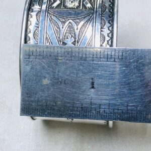 Amazigh Tuareg Berber Gravé Maroc Bracelet Silver Engraved Jewelry