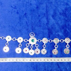 Amazigh Berber Tiznit Necklace with Colorful Stones and Artisan Design