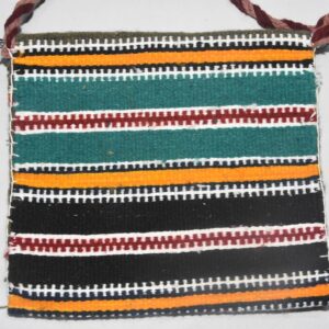 Amazigh Berber Wool Bag with Tribal Kilim Patterns Handmade