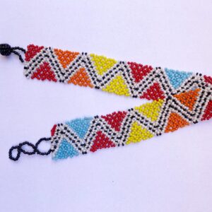 Amazigh Berber Agate Necklace with Traditional Handmade Jewelry