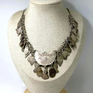 Vintage Kabyle Amazigh Beni Yenni Emaille Berber Necklace