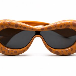 Amazigh AMIS N' SHAPES Camel Hand Painted Sunglasses UV400 Cat 3 Frames