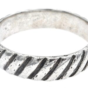 Antique Amazigh Berber Silver Bracelet from Atlas Region