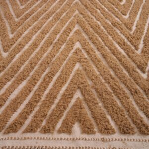 Amazigh Berber Custom Wool Rug for Living Room Designs