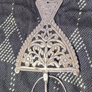 Floral Amazigh Silver Fibula Antique Brooch Constantine Style