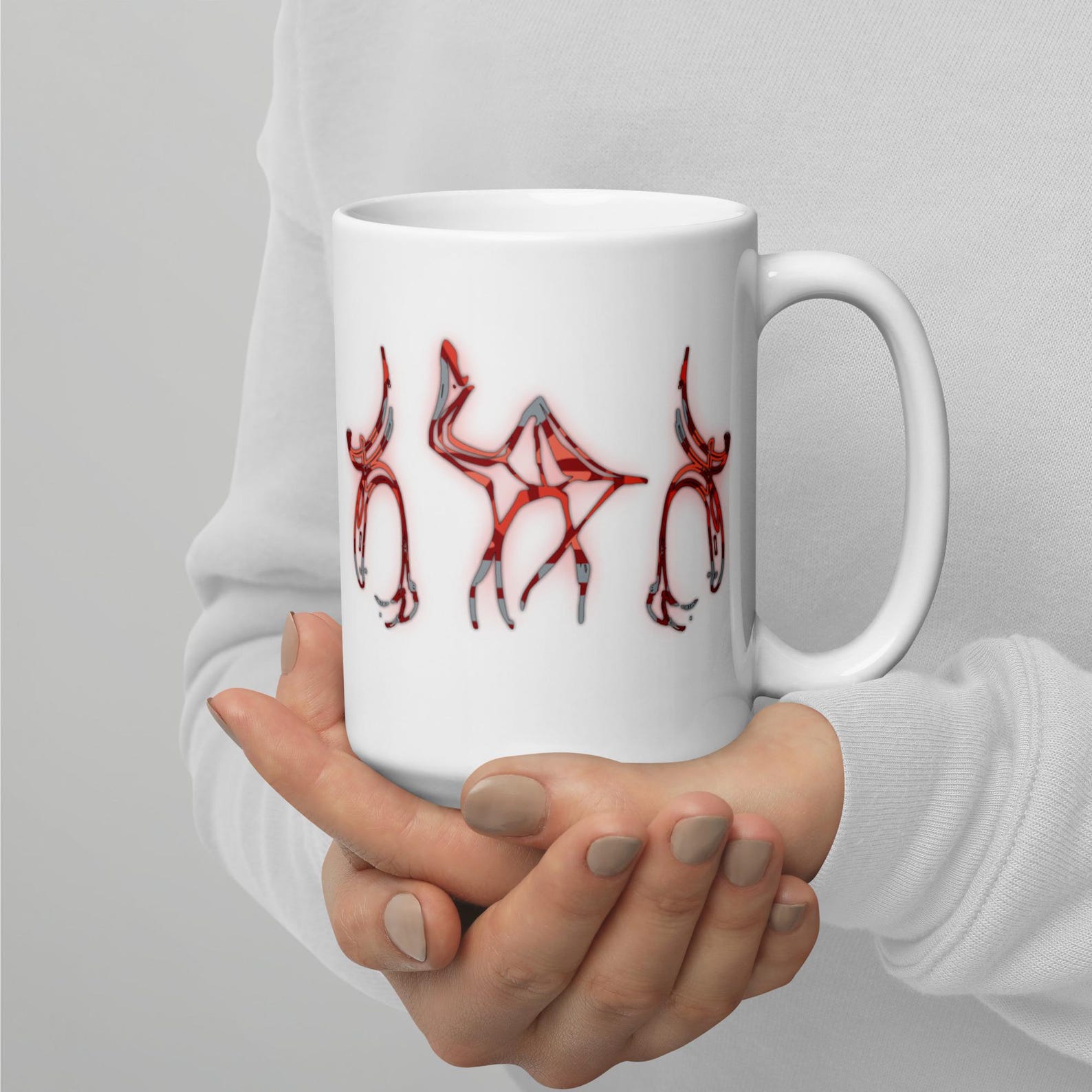 Amazigh Berber Tifinagh Motifs Kabyle Culture Symbol Mug