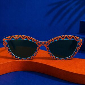 Amazigh Tuareg AMAN N TENERE Hand Painted Sunglasses Wear