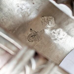 Amazigh Berber Vintage Wide Silver Bracelet from Siwa Egypt