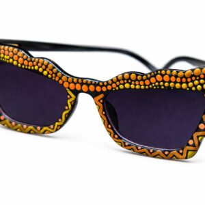 Amazigh Tittawin N Tiniri Hand Painted Desert Sunglasses Frames