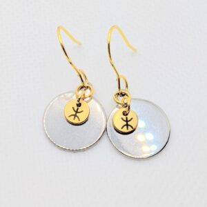 Amazigh Berber Modern Earrings with Traditional Inspired Design