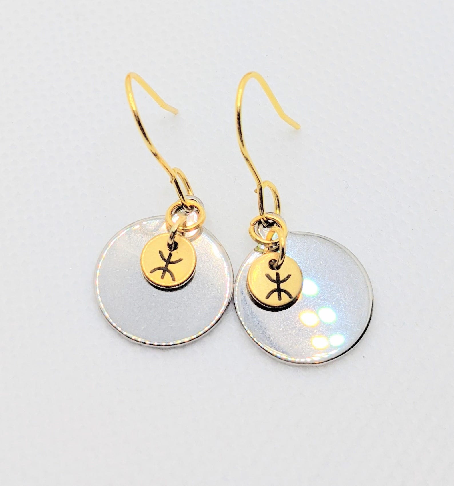 Amazigh Berber Modern Earrings with Traditional Inspired Design