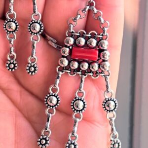Amazigh Berber Kabyle Handmade Style Earrings Cultural Jewelry