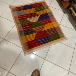 Amazigh Berber Akhnif Wool Accent Rug Home Decor