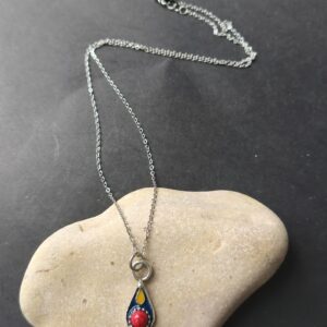 Amazigh Kabyle Berber Stainless Steel Pendant Modern Necklace