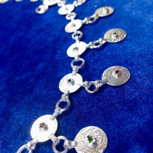 Amazigh Berber Tiznit Necklace with Colorful Stones and Artisan Design