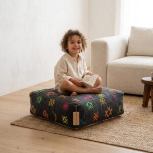 Amazigh Berber Modular Floor Sofa Seating Pouf for Living Room