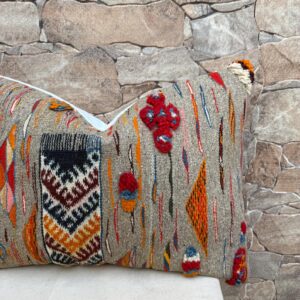 Tazenakht Berber Amazigh Cover One of a Kind Pillow