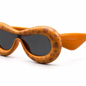 Amazigh AMIS N' SHAPES Camel Hand Painted Sunglasses UV400 Cat 3 Frames