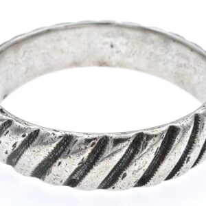 Antique Amazigh Berber Silver Bracelet from Atlas Region
