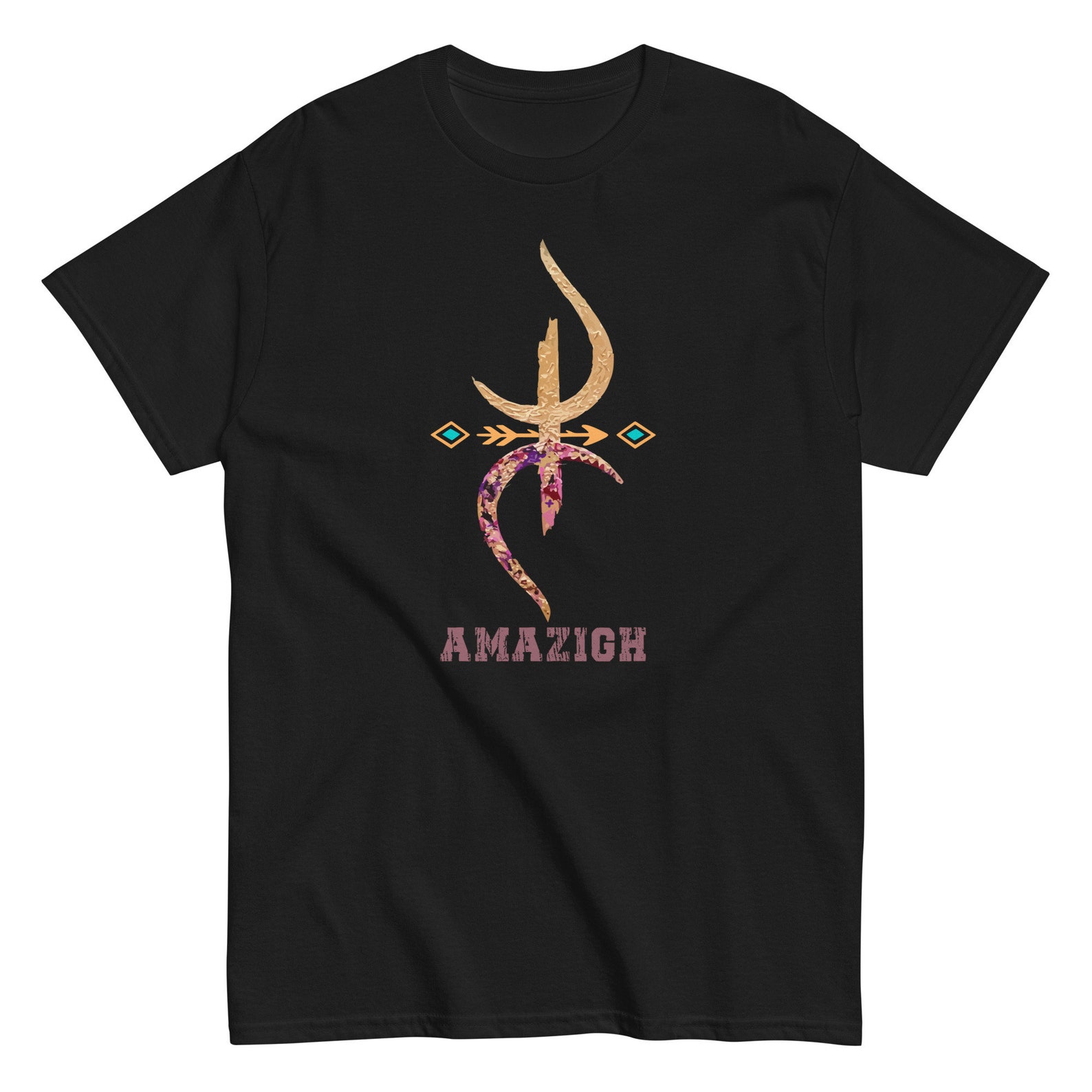 Amazigh Berber Kabyle Yaz Tifinagh Symbol T-Shirt Culture