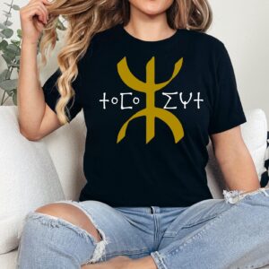 Amazigh Berber Kabyle Tifinagh Yaz Symbol T-Shirt Design