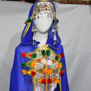 Berber Amazigh Ensemble CHELHA tissu vêtements Collection Kaftan