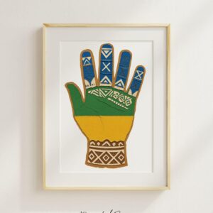 Amazigh Khamsa Berber Digital Clipart PNG JPG Download Design