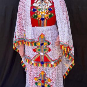 Amazigh Berber Handmade Loubane Necklace with Complete Outfit Accessories