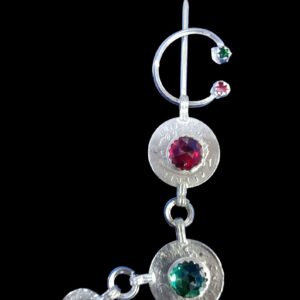 Amazigh Berber Necklace with Crystal Stones Perfect for Special Occasions