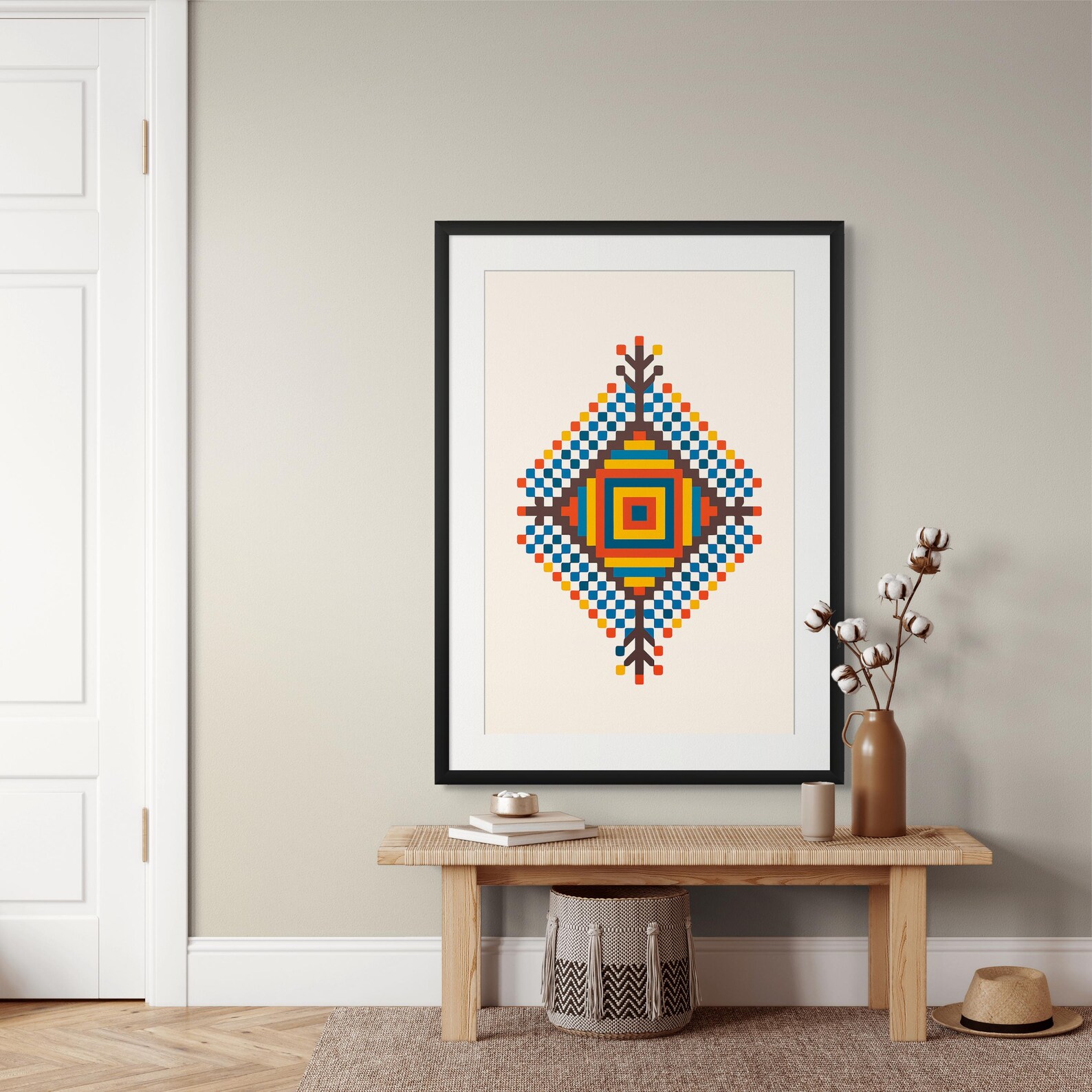 Amazigh Yaz Symbol Freedom Poster Printable Wall Art Download