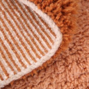 Custom Amazigh Berber Living Room Rug with Natural Wool
