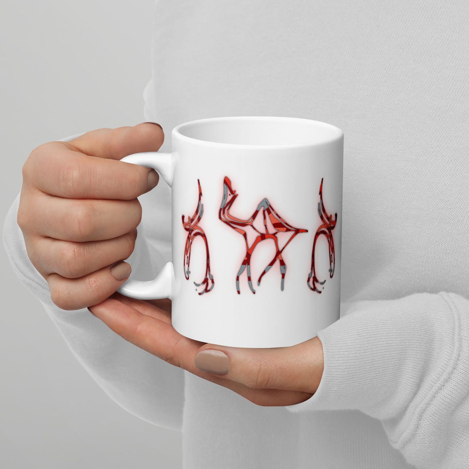 Amazigh Berber Tifinagh Motifs Kabyle Culture Symbol Mug
