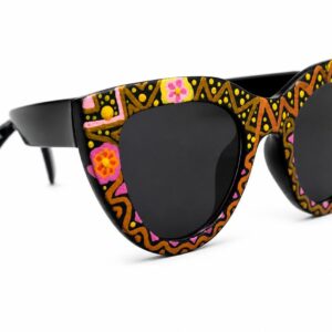 Amazigh AMAN N' TILDI Rose Water Hand Painted Sunglasses Frames